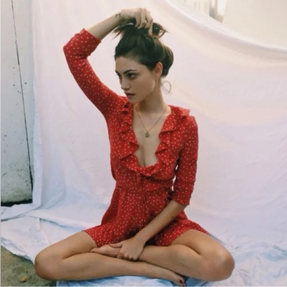 Realisation Par Alexandra Wrap Dress L - Picture 1 of 9